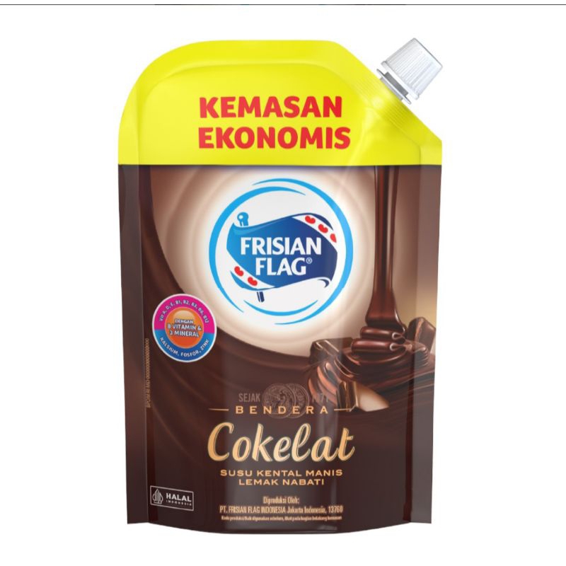 

Susu Cokelat Kental Manis Frisian Flag pouch 545g