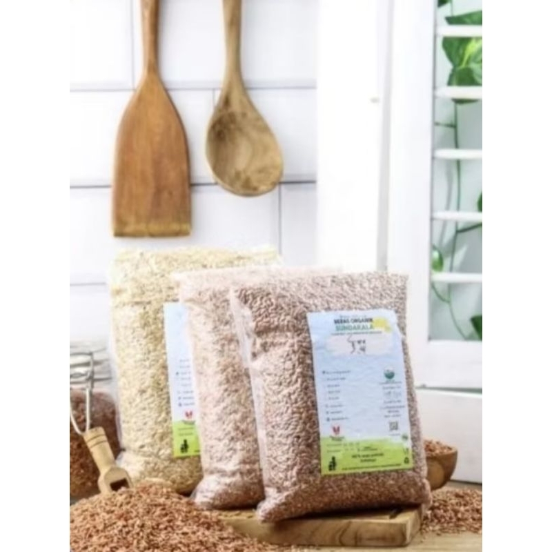 

Beras Organik Beras Merah Beras Sehat Sundakala 1kg