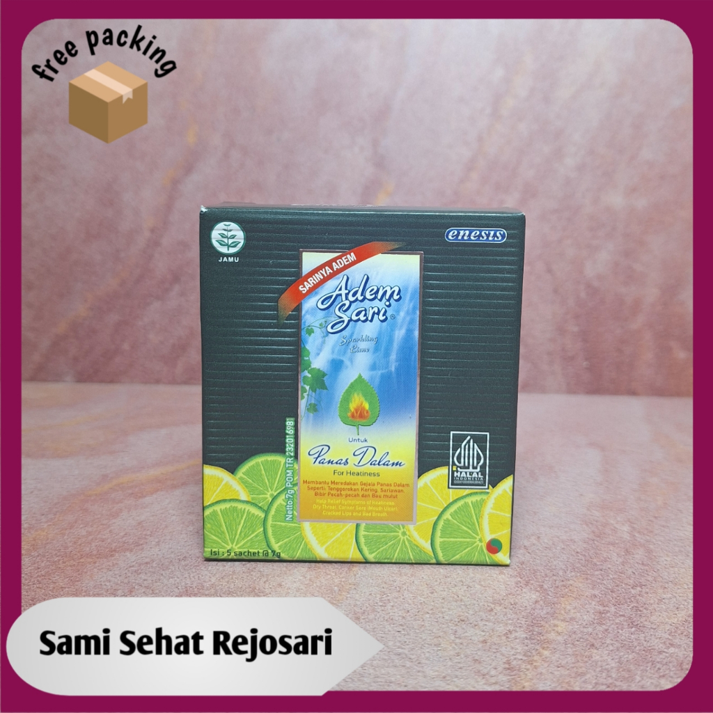 

Adem Sari 1 box isi 5 Sachet