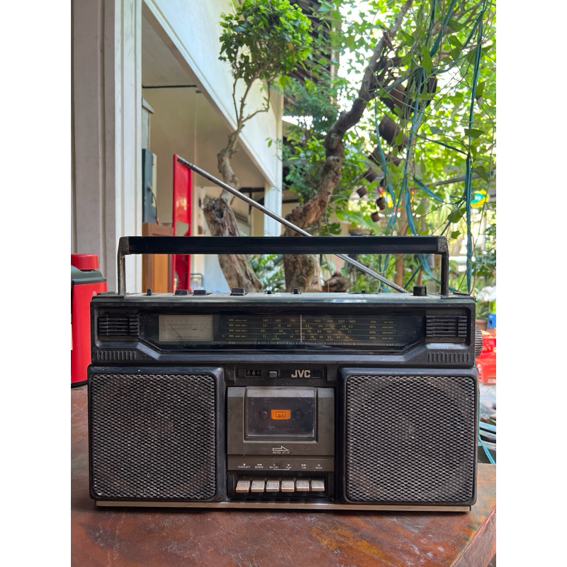 Radio Boombox - Tape / Cassette Recorder, JVC RC-636S