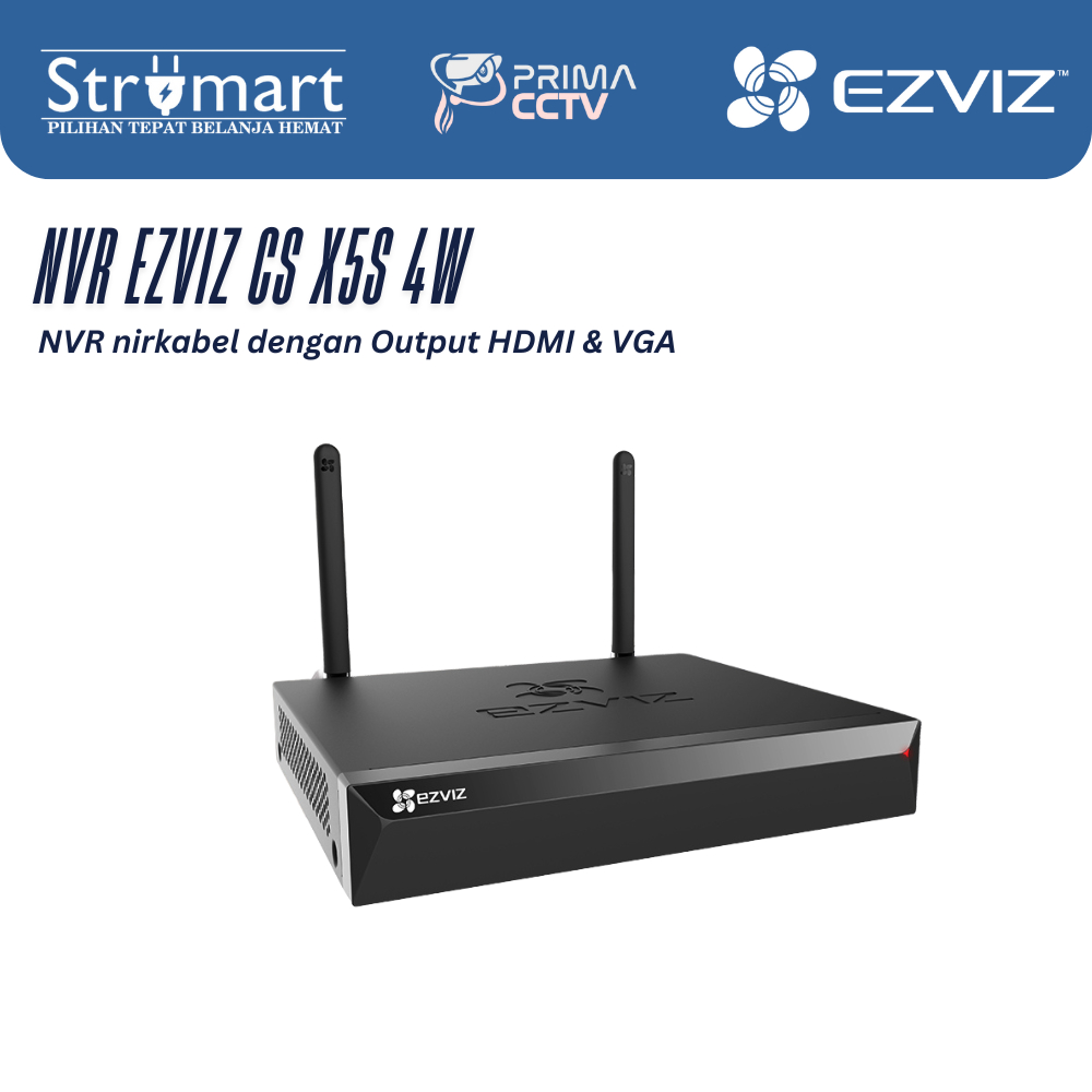EZVIZ CS-X5S-4W WIRELESS NVR X5S 4 CHANNEL