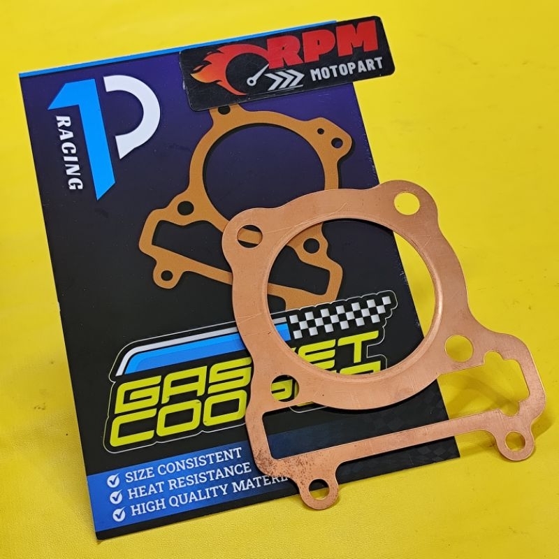 Paking Blok Paking Head Tembaga Mio Soul Mio Smile Sporty Fino Packing Head Perpak Gasket 1P Racing