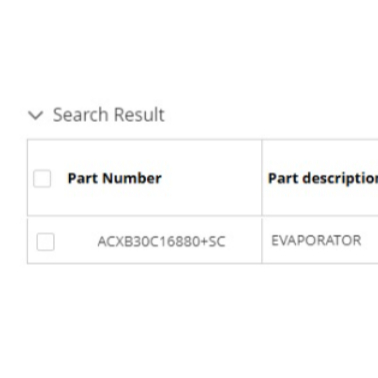 EVAPORATOR AC PANASONIC CS-XN7TKJ ORIGINAL ACXB30C16880+SC