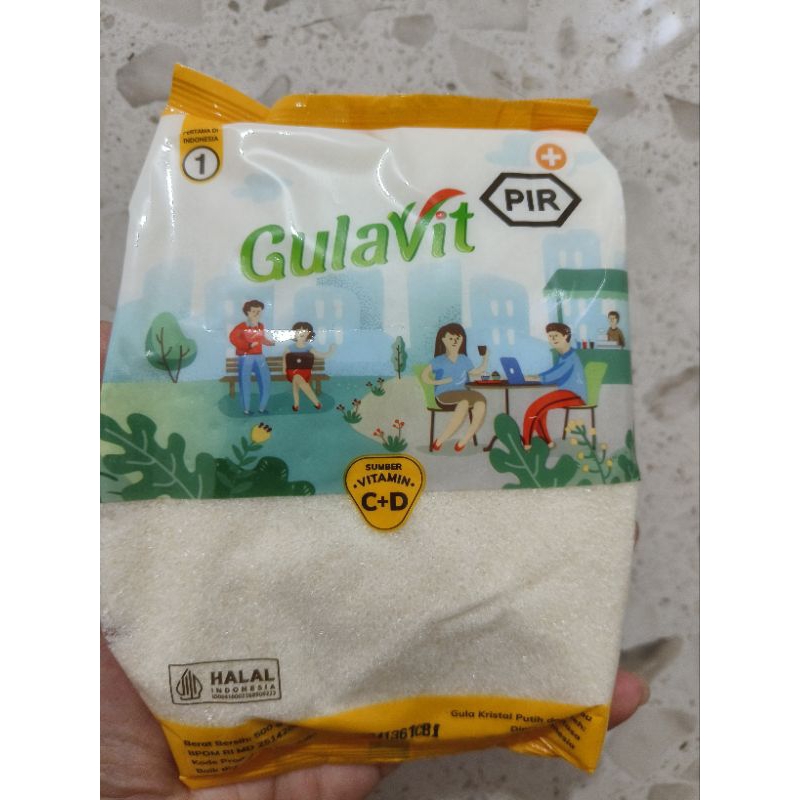 

Gula Pasir Gulavit Kemasan 500 Gram