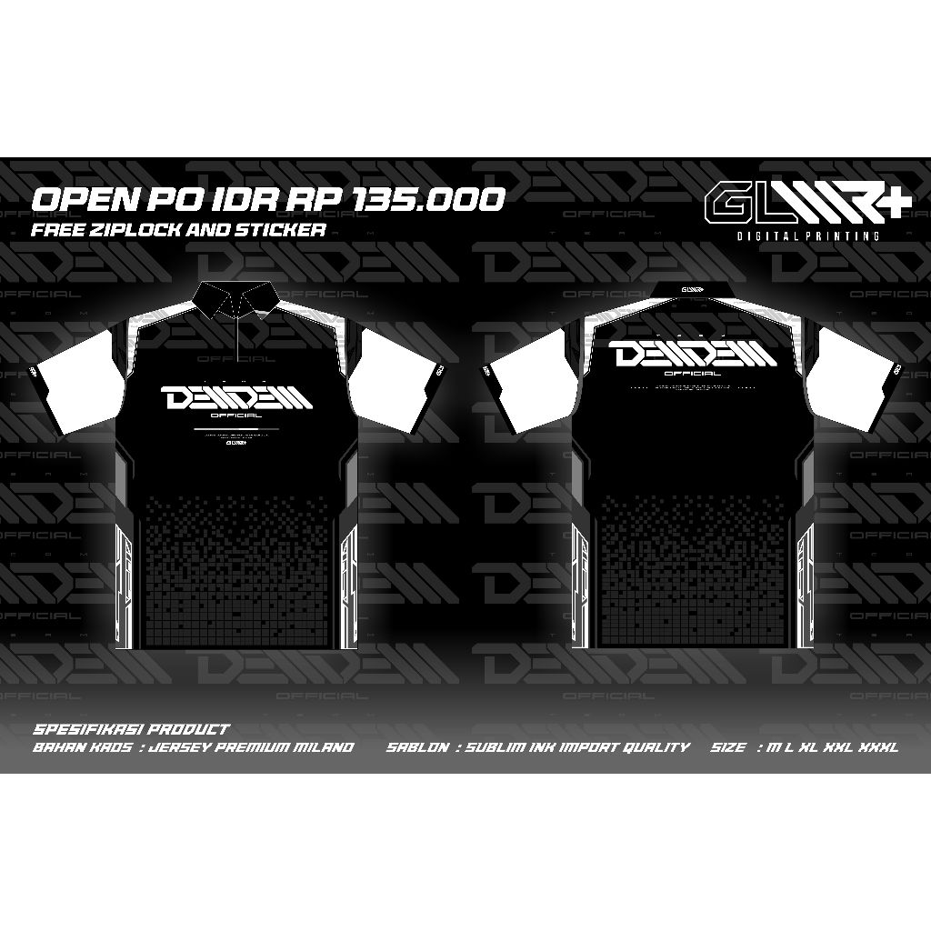 JERSEY KERAH/POLO TEAM DEM DEM OFFICIAL ORIGINAL