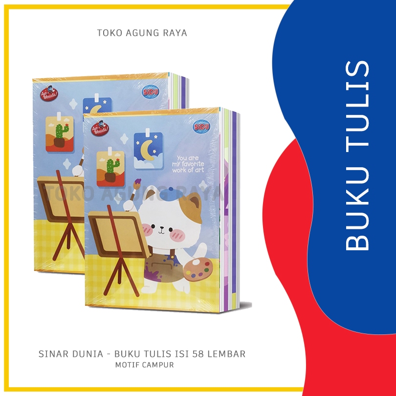 

[ECERAN] BUKU TULIS SINAR DUNIA (SIDU) ISI 58 LEMBAR
