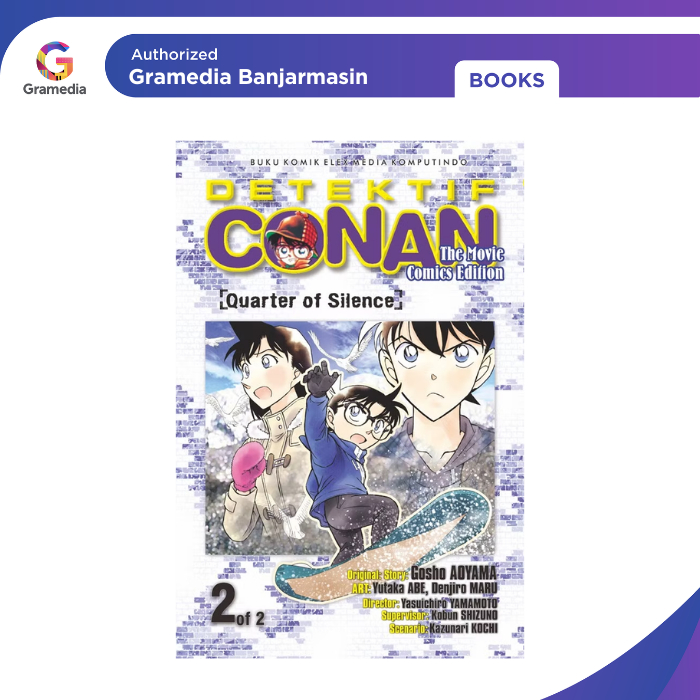Gramedia Banjarmasin - Detektif Conan the Movie: Quarter of Silence 02