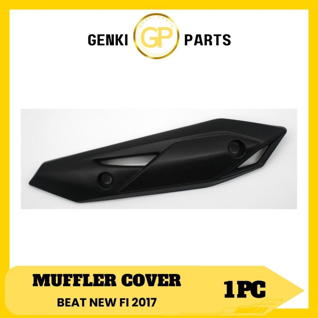 GENKI-PARTS/MUFFLER/COVER/TAMENG/PENGAMAN/TUTUP/KNALPOT/MOTOR/HONDA/BEAT-NEW-FI-2017/GRADE-ORI