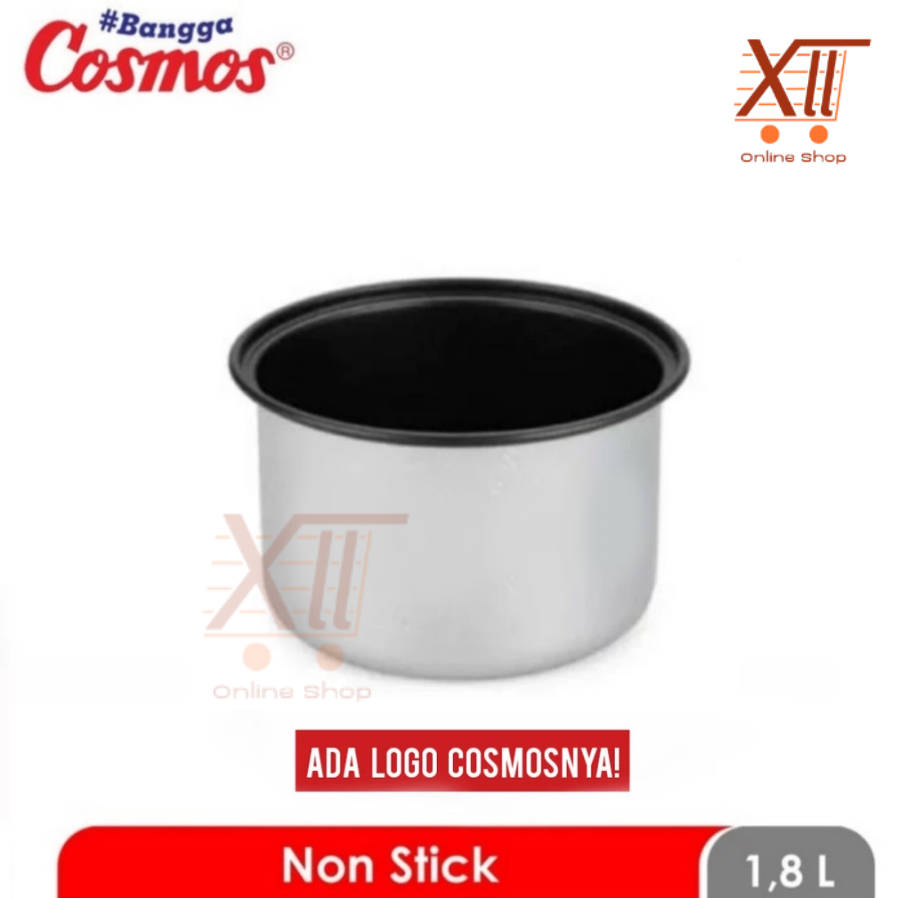COSMOS INNER POT MAGiC COM 1,8 LiTER Rice Cooker Panci Dalam Penanak Nasi Teflon Anti Lengket SPARE 