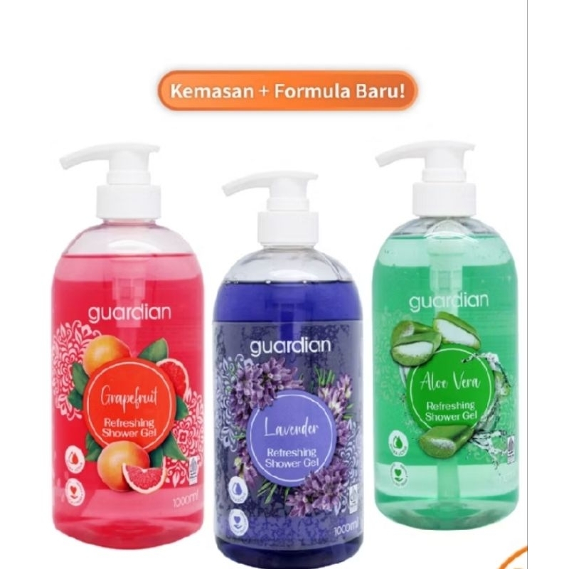 Guardian Refreshing Body Wash Shower Gel 1L