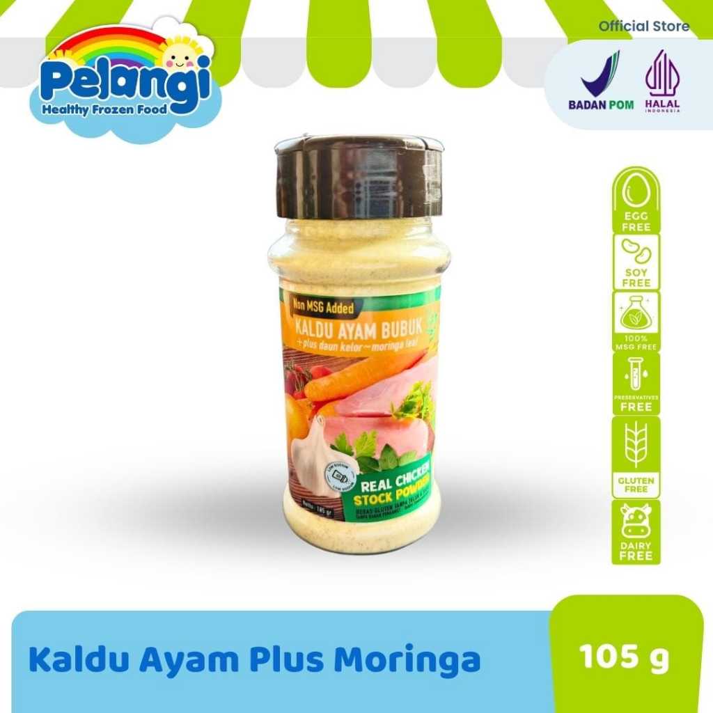 

PELANGI Kaldu Ayam Plus Moringa 105gr