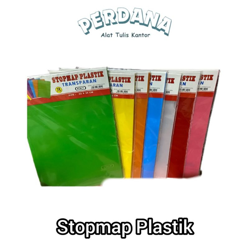 

Stopmap plastik / Map L plastik merk kiky
