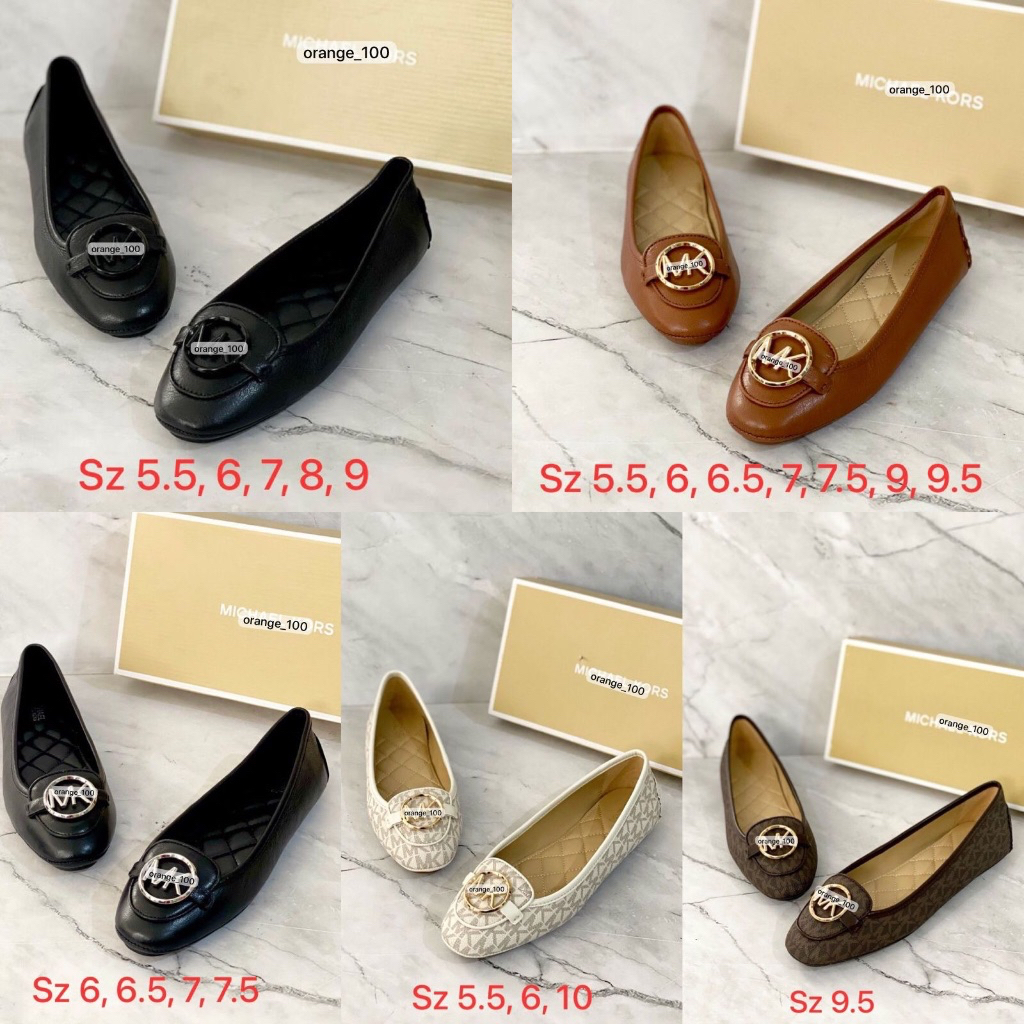 SEPATU WANITA MK LILLIE FLAT SHOES ORIGINAL
