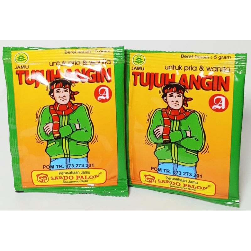 

JAMU TUJUH ANGIN CAP SABDO MURAH KEMASAN PACK ISI 10 SACHETS