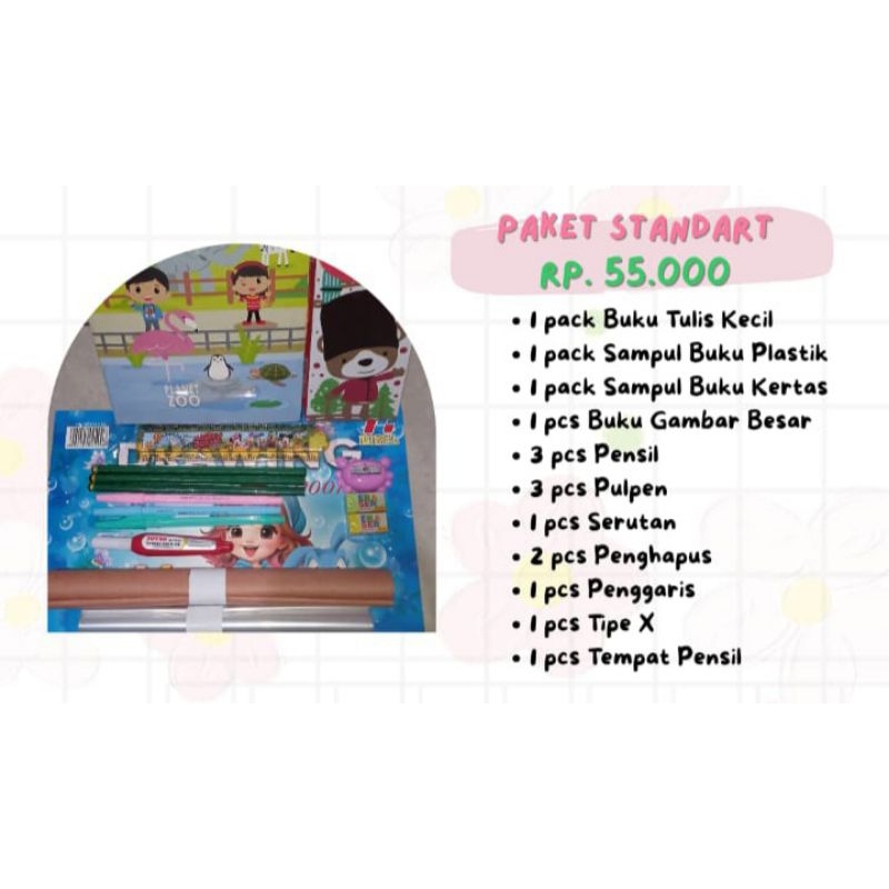 

Paket Buku Tulis Murah Standart