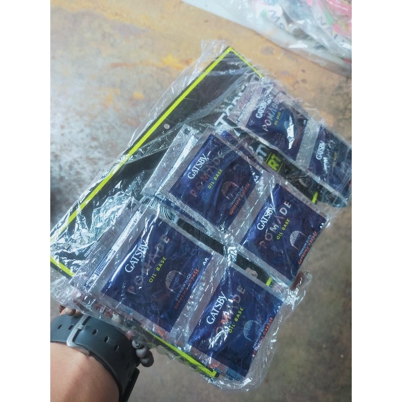36pcs GATSBY STYLING POMADE BIRU SACHET 5ML
