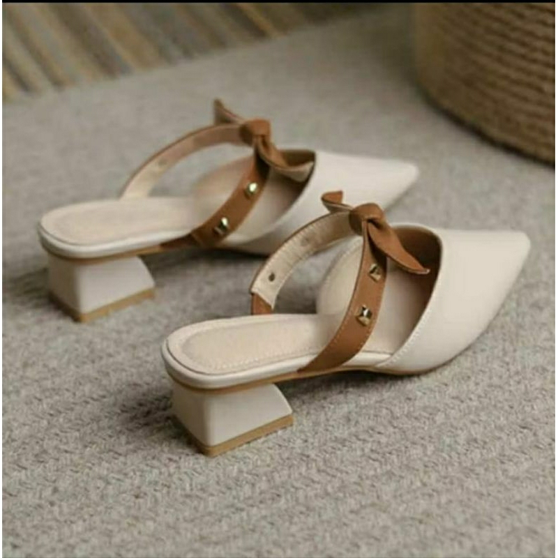 SANDAL HIGH HEELS WANITA Sandal Hak Tahu Wanita Sepatu Heels Wanita Sandal Hak Tahu 5 Cm hak kaca
