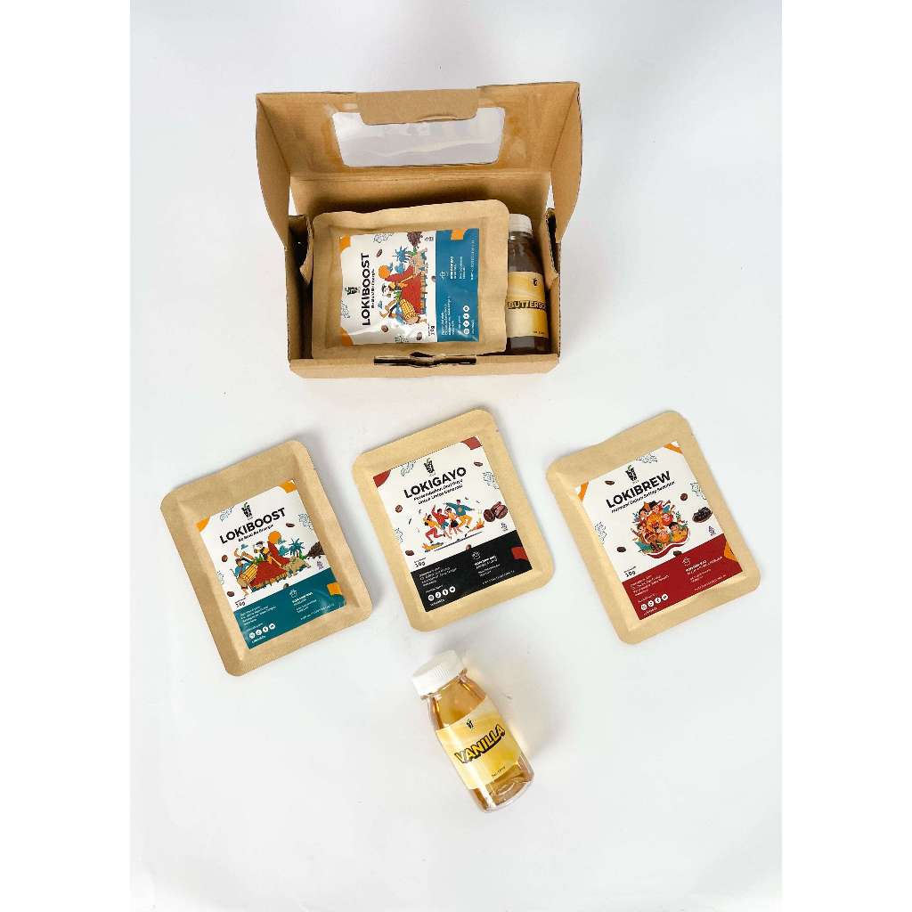 

LOKITA - Paket Komplit Kopi Drip Bag Sirup
