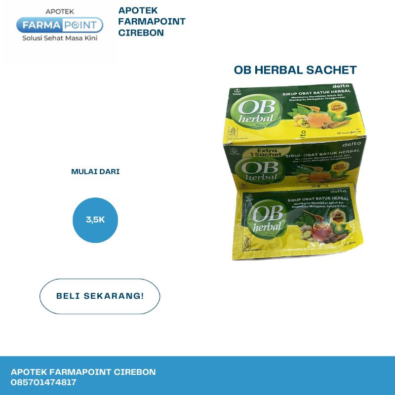 

OB herbal sachet