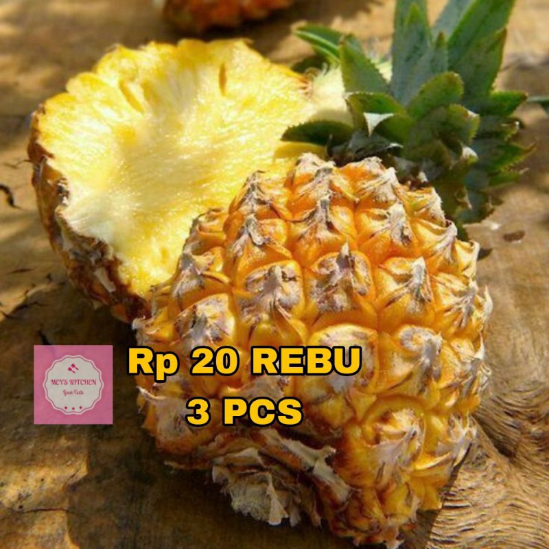 

Buah Nanas Madu Segar Fresh Nanas Manis Buah Nanas Dapat 3 Pcs
