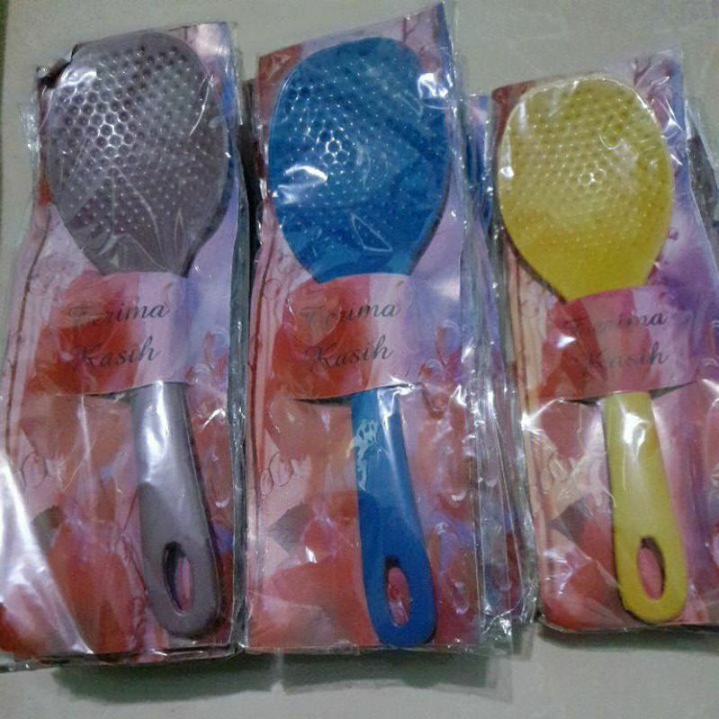 souvenir centong nasi plastik