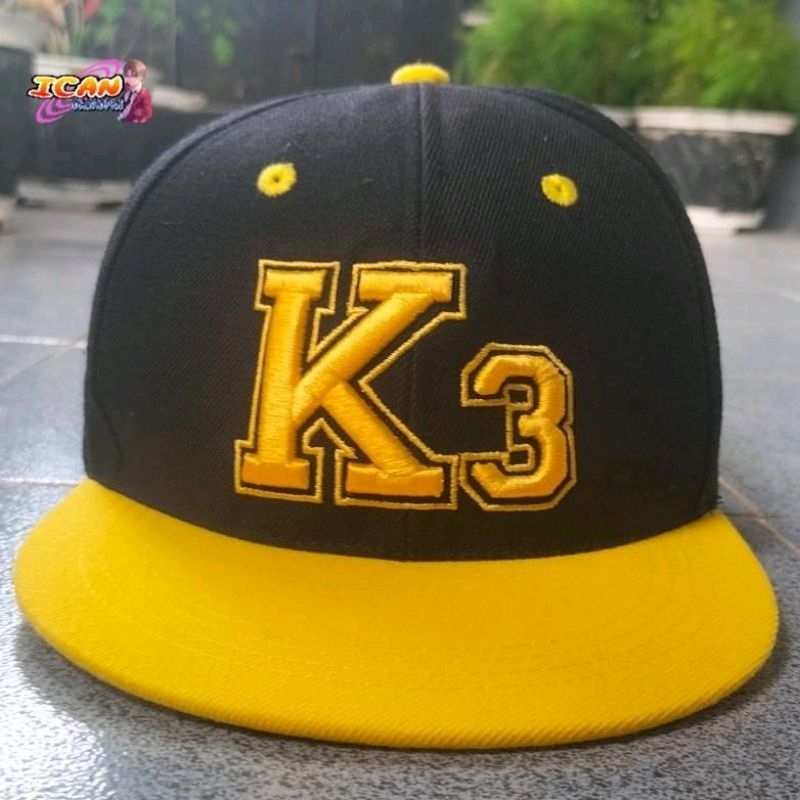 Topi JKT48 Team K3/KIII Snapback Official Merchandise Original 2014 Vintage Cap Rare