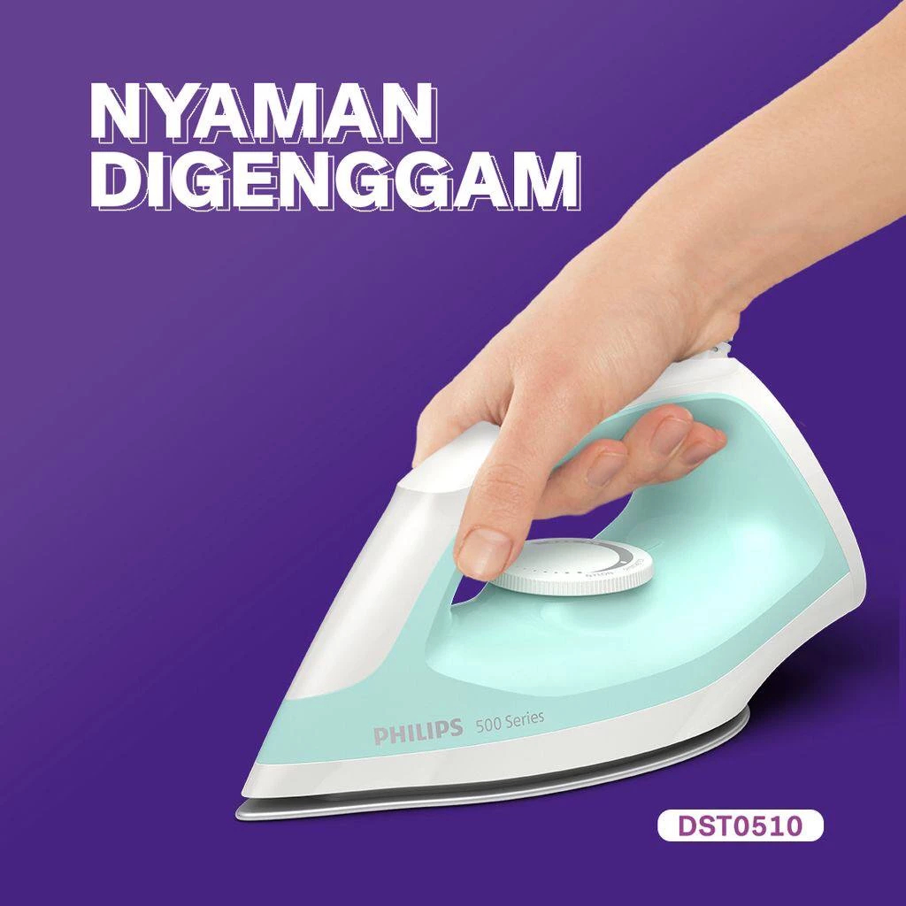 Setrika Philips 500 Series DST0510 Free Gift Setrika Philips Murah Setrika Philips Lapisan Anti Leng
