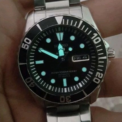 seiko 5 otomatis kaliber 7s36 23 jewels
