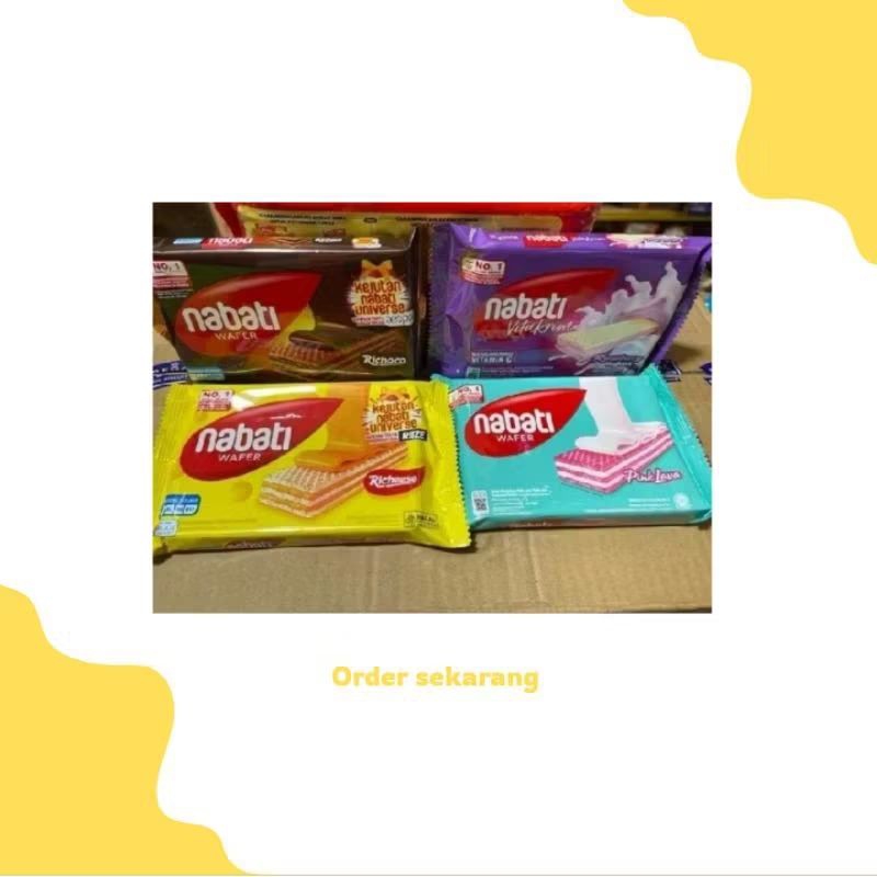 

Nabati Wafer Richeese Richoco Keju Coklat 37 gram