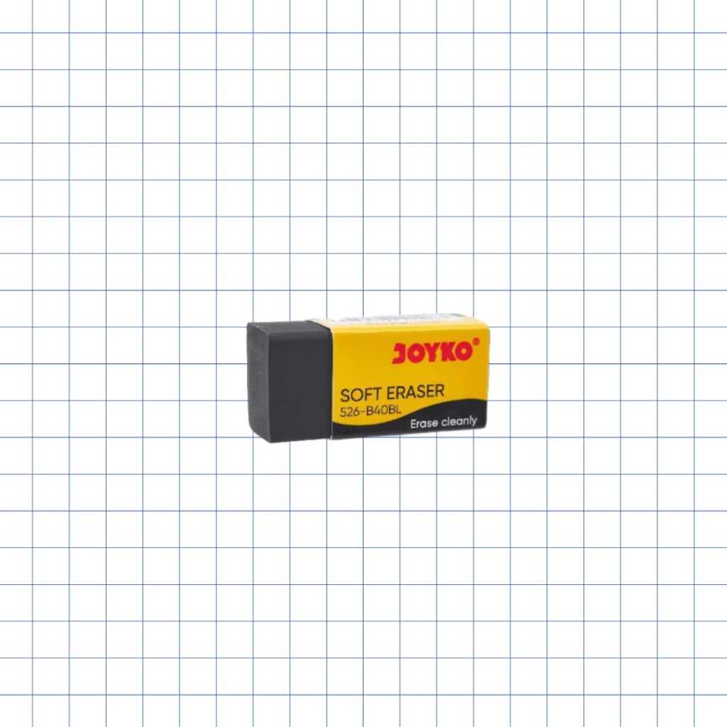 

Per Buah HAPUSAN PENSIL MERK JOYKO B40 BLACK KECIL