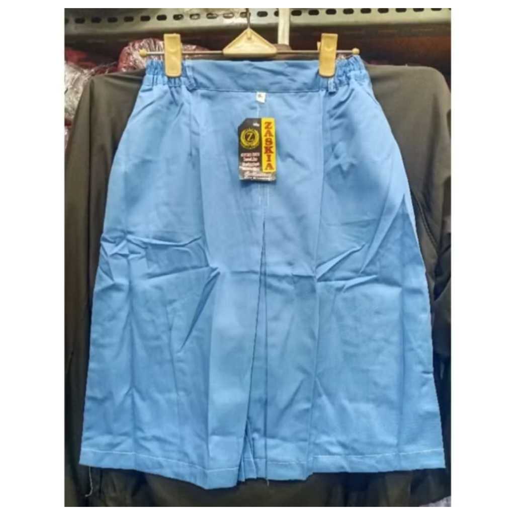 Rok Abu SMA Pendek / Rok SMA Pendek Span /Rok Abu SMA Pendek