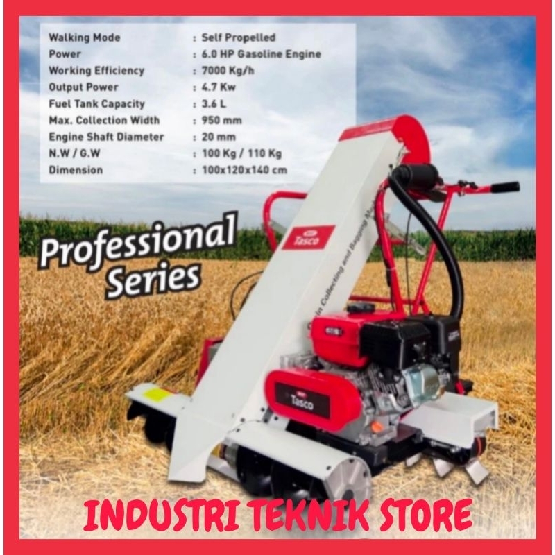 Mesin Panen Padi Pengering Gabah Padi TASCO Grain Bagging Machine Padi