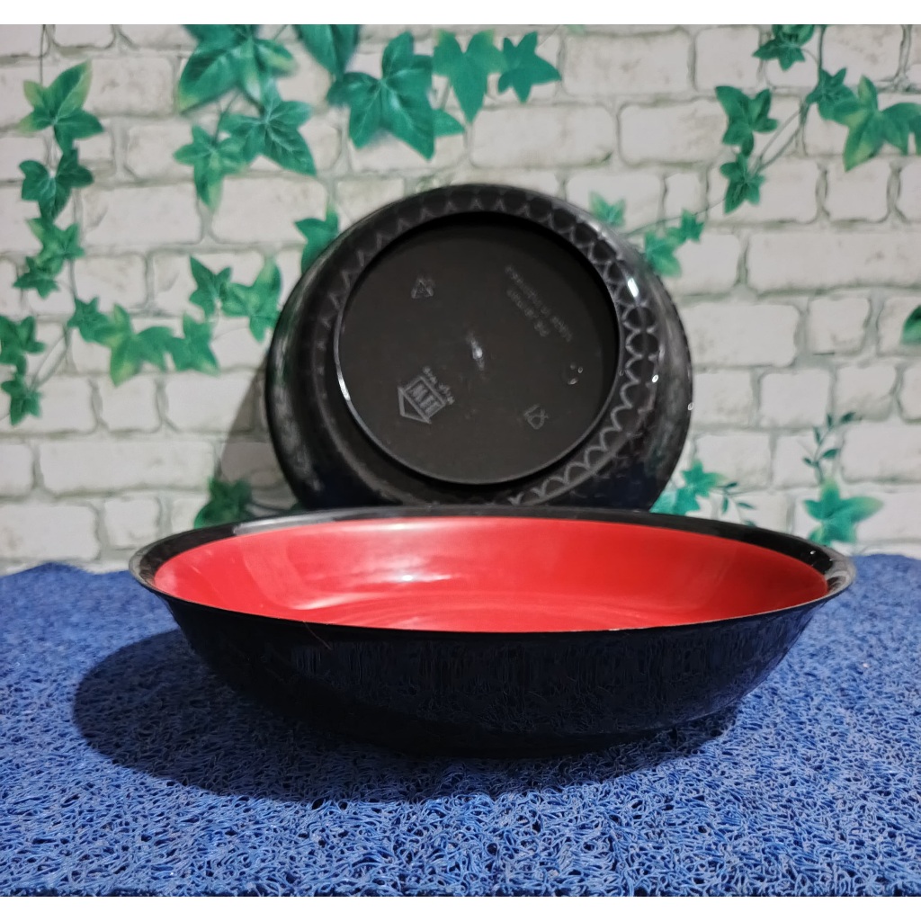 PIRING PLASTIK JERMAN (24CM) / food grade / piring plastik piring makan / Piring saji / Piring makan