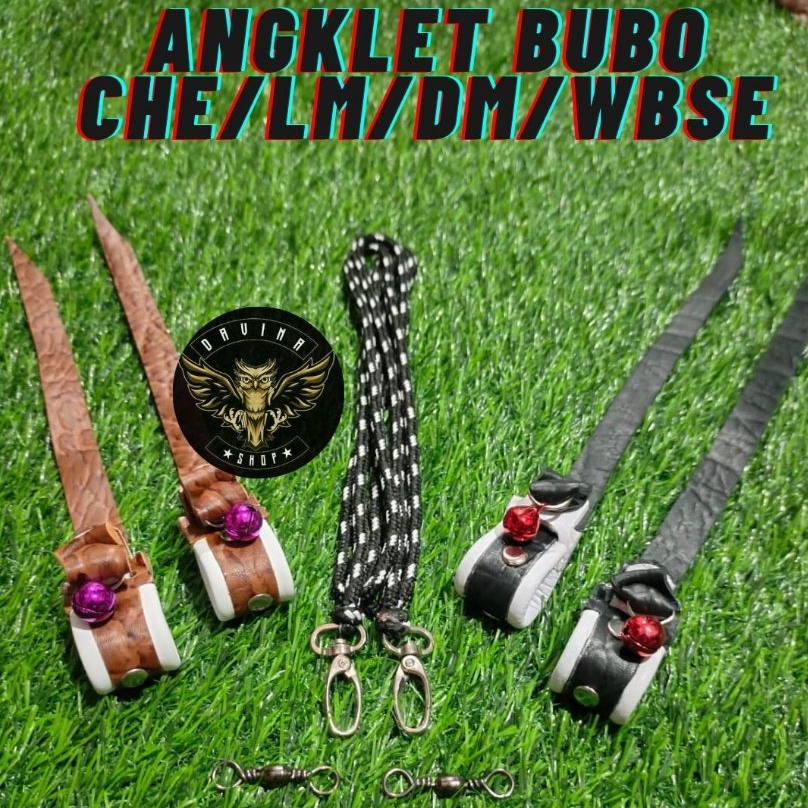 Angklet /tali kaki burung hantu elang/ DM, CHE,JHE,BUBO,WBSE,IBE