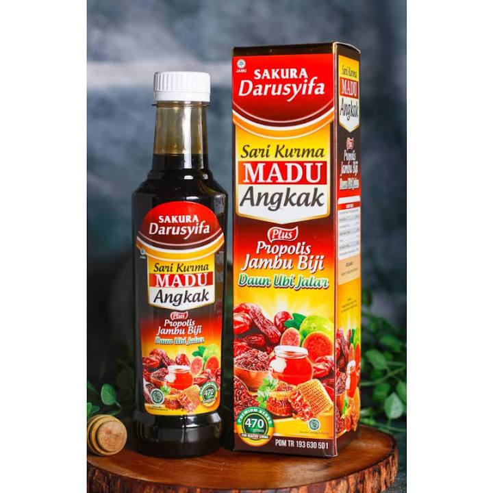 

SARI KURMA ANGKAK SAKURA DARUSYIFA 470gr