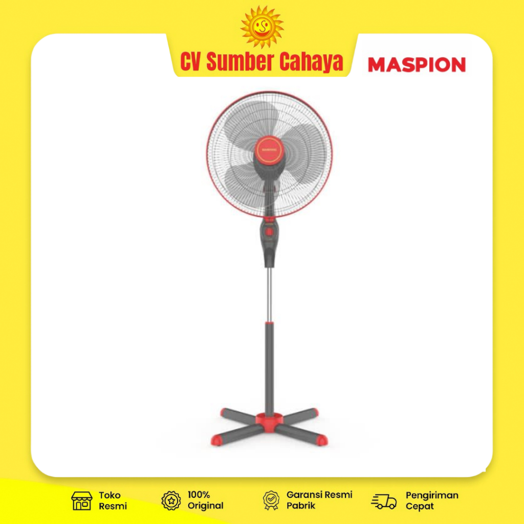 Maspion Kipas Angin Berdiri 16" Stand Fan EX-1611SX EX 1611 1611SX