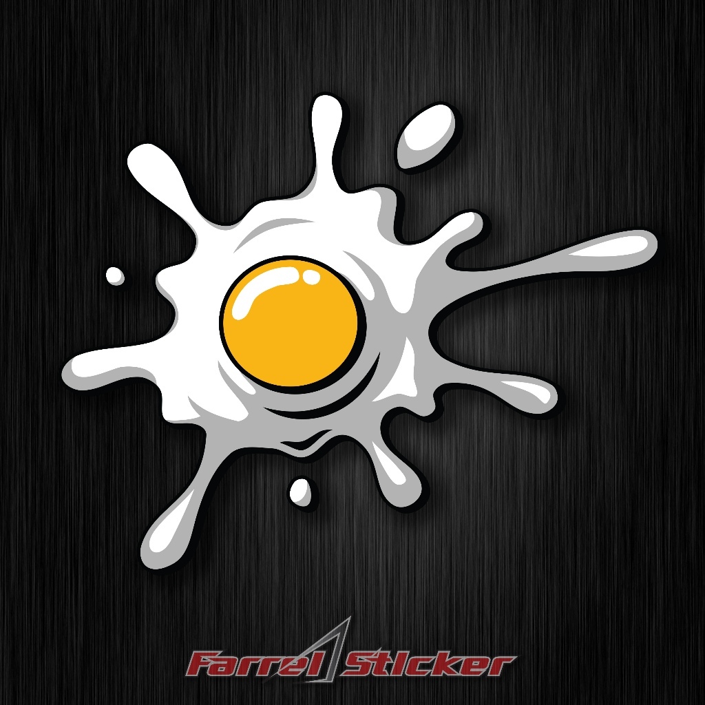 

Stiker Telor Sticker efek Bercak Telur Ceplok