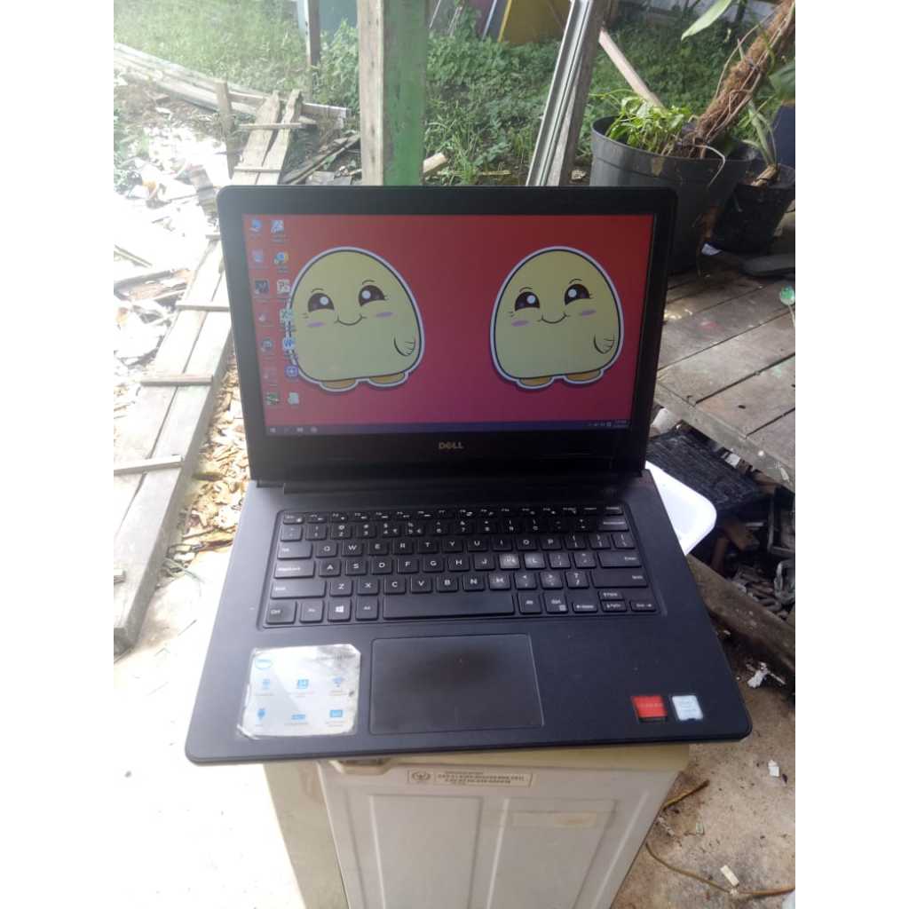 Laptop Dell Inspiron 14 3000 - Core i5 Gen8 RAM DDR4 8GB/SSD 256GB (Baru) + HDD 500GB Ex. Kantor Nor