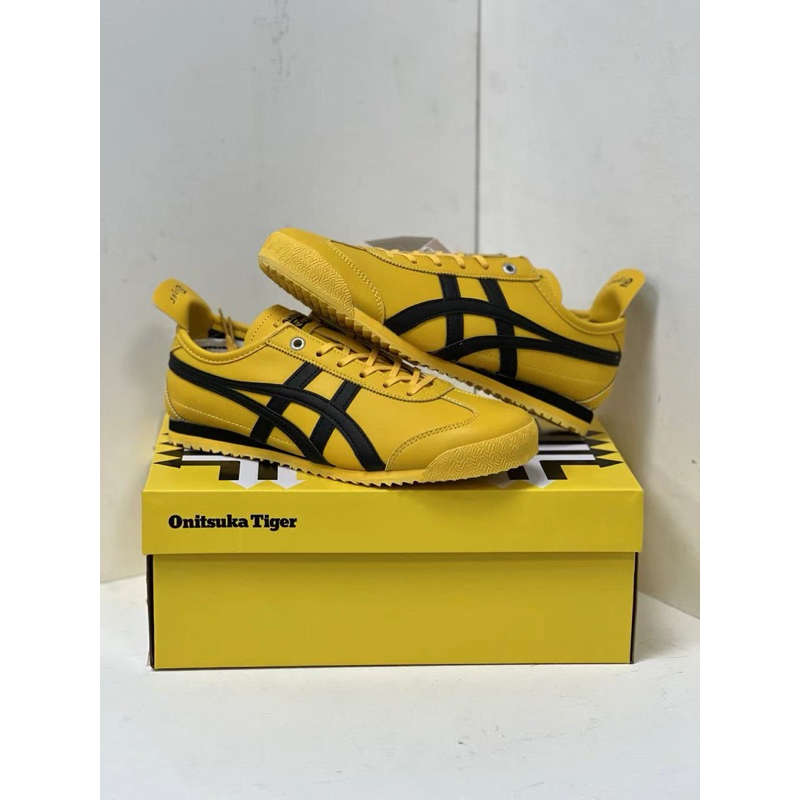 Onitsuka Tiger Mexico 66 SD Yellow Black Leather