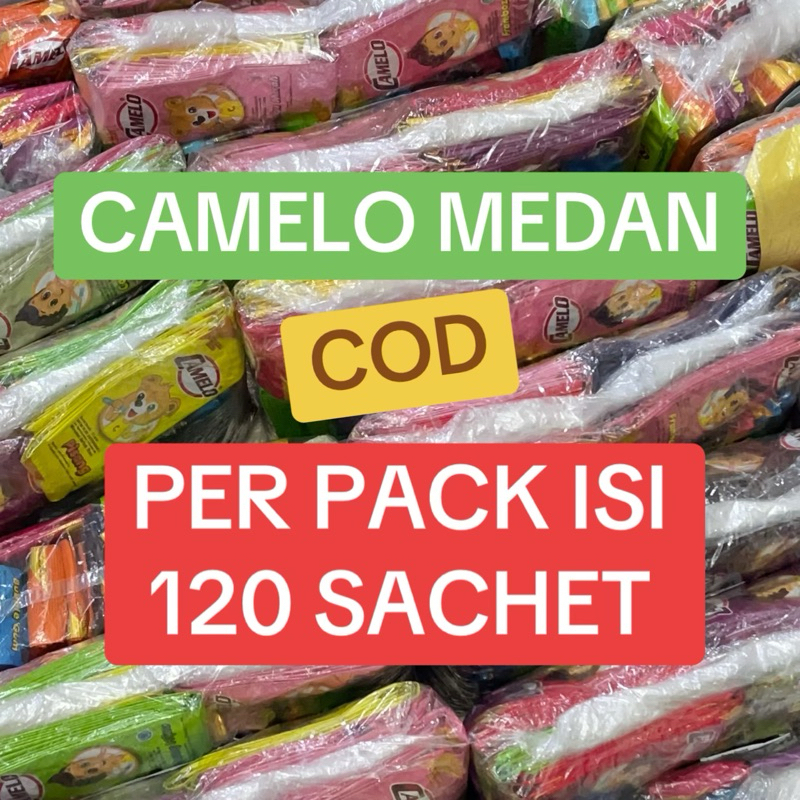 

READY ‼️ BUBUK CAMELO MEDAN - 120 SACHET
