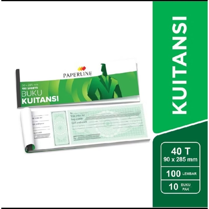 

PAPERLINE KUITANSI 40LEMBAR (1BUKU)