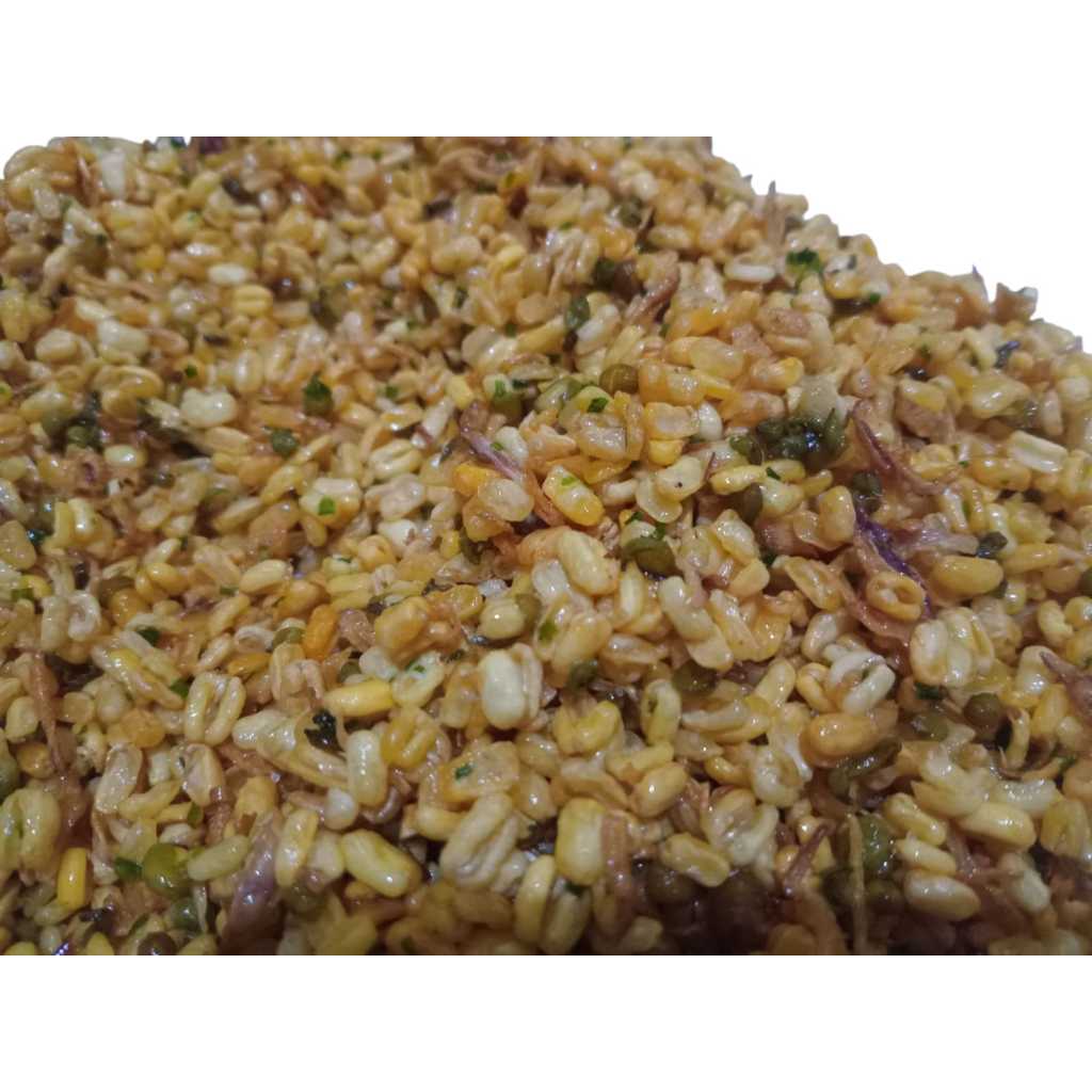 

Cemilan Sehat Kacang Hijau Goreng Oleh Oleh Khas Minang Padang @15 gr