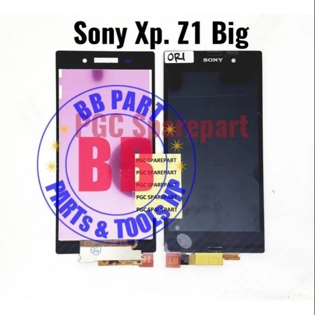 LCD Touchscreen Fullset 5" Sony Xperia Z1 Big C6902 C6903 C6909 SO-01F L39H