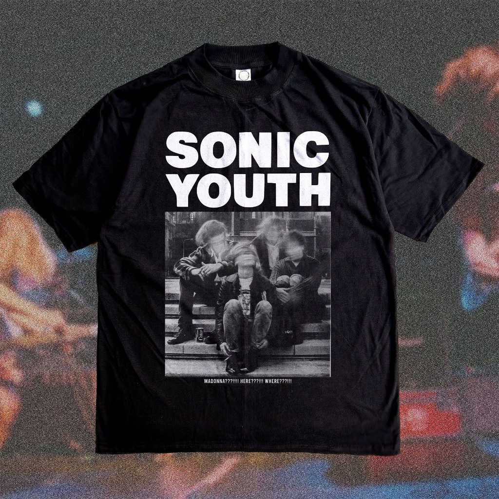 Sonic Youth Heavyweight 16s - Kaos Band Merch Sonic Youth heavy Cotton Combed Bootleg