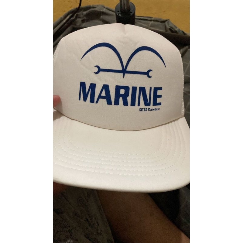 TOPI MARINE ONE PIECE MUGIWARA STORE OFFICIAL