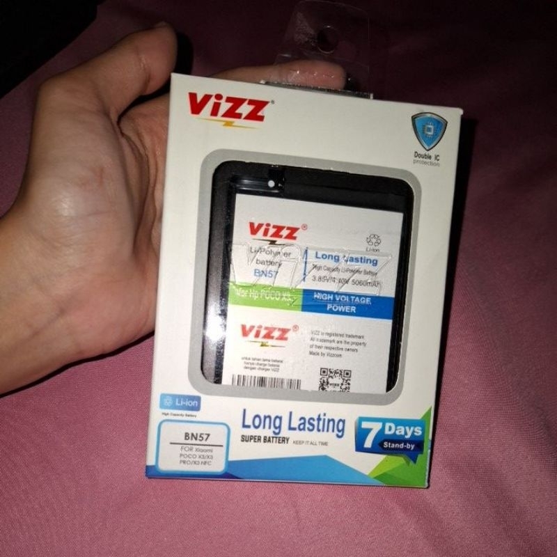 Baterai Vizz HP