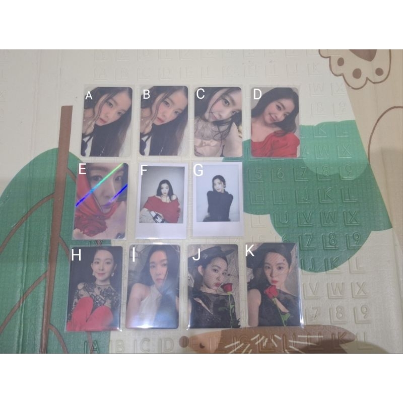 Red Velvet irene Photocard PC