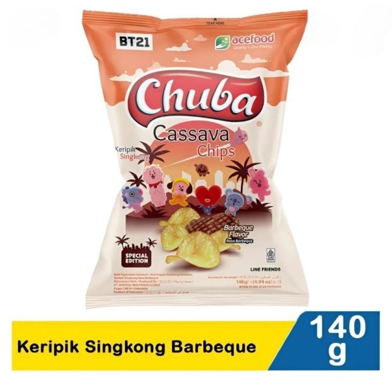 

Chuba Keripik Singkong Barbeque 140g