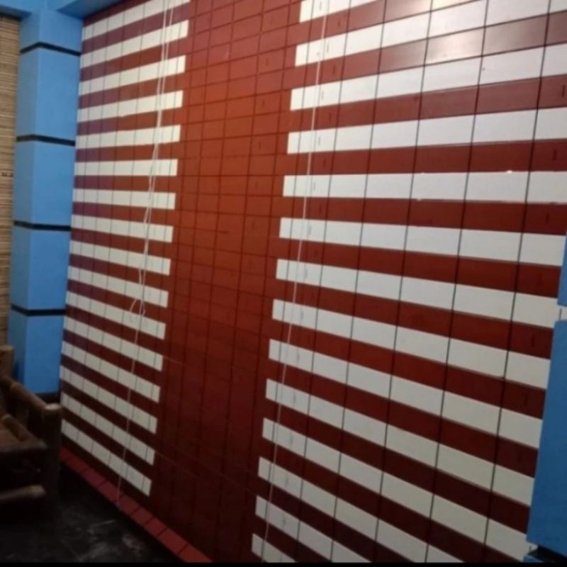 krey tirai pvc outdoor + tali penggulung