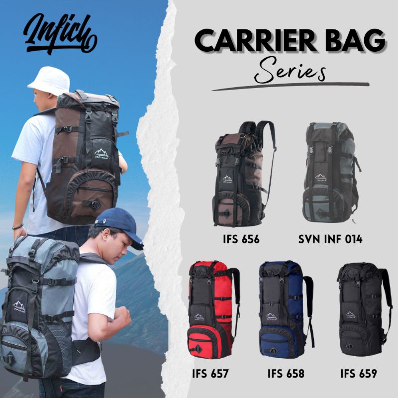 TAS GUNUNG - TAS TRAVEL PUNGGUNG PREMIUM | TAS BACKPACK BRAND LOKAL ORIGINAL